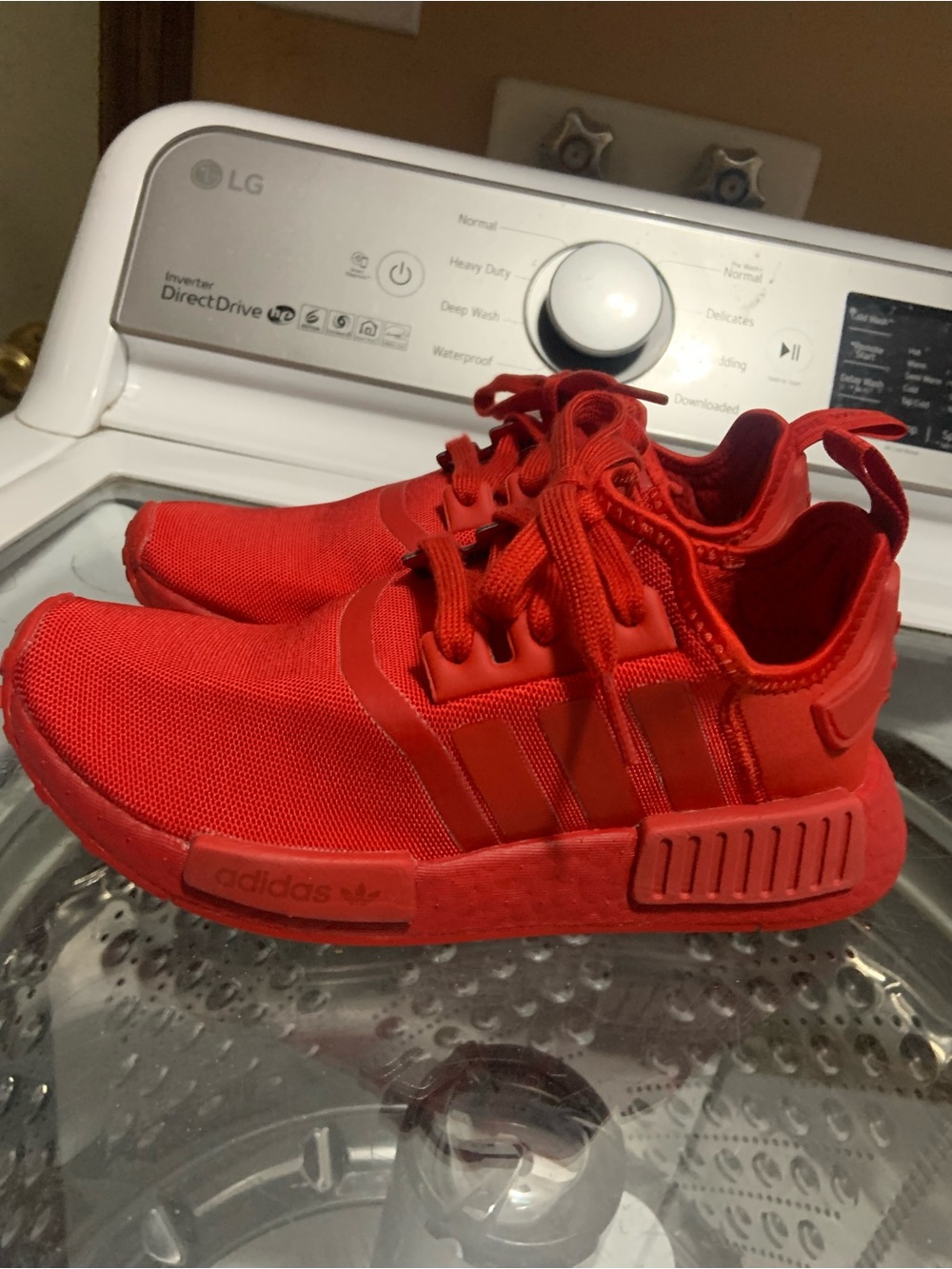 adidas NMD_R1 'Scarlet' Monochromatic Red Running Shoes